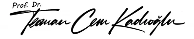 Prof. Dr. Teoman Cem Kadıoğlu Logo